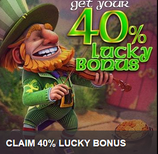 40% Bonus today