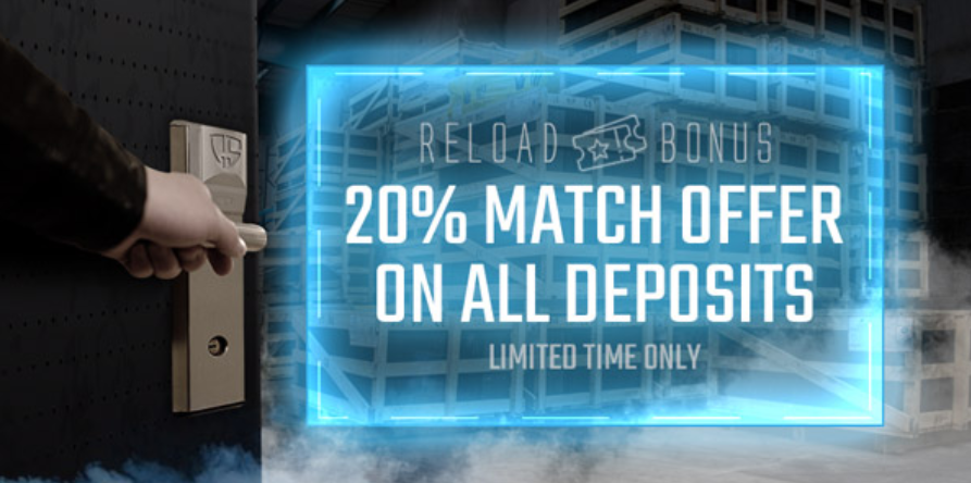 20% up to 300€ Bonus – unlimited today