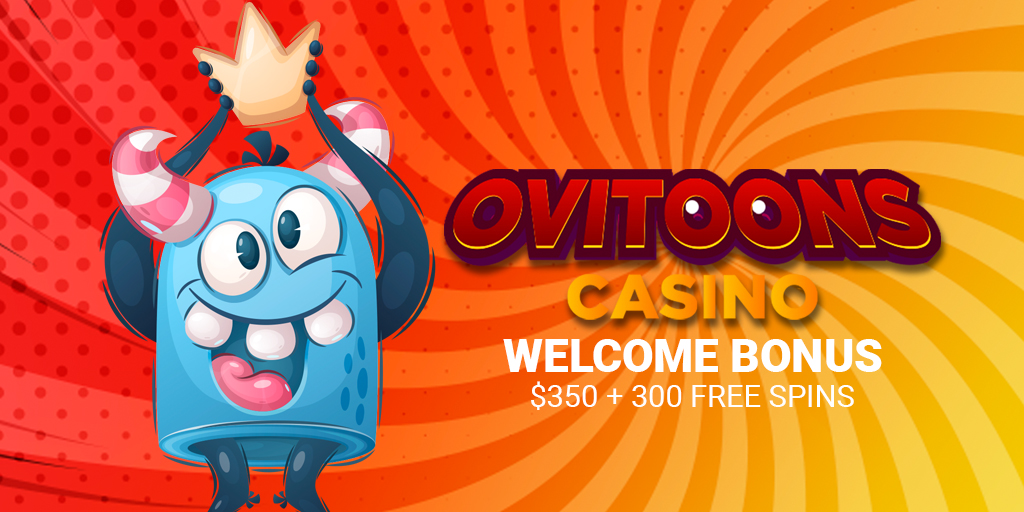 Get up to 300 Freespins at Ovitoons