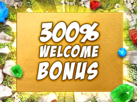 300% Welcome Bonus